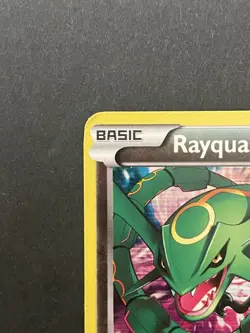Pokemon TCG Rayquaza 93/113 Legendary Treasures Holo Rare MP - Image 3