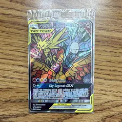 The Pokemon Company Moltres & Zapdos & Articuno GX TAG TEAM Promo Holo SM210 - Image 1