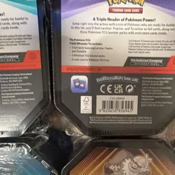 Pokemon TCG Triple Whammy Tin Lot (6) Sealed English Promo 2024 - Image 3
