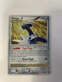 Pokemon TCG Dialga LV.X 105/106 Great Encounters Holo NM - Image 1