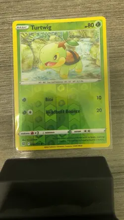 TURTWIG 006/172 BRILLIANT STARS REVERSE HOLO COMMON NM - Image 2