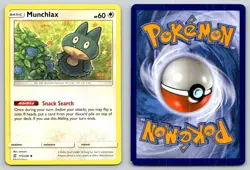 MUNCHLAX 173/236 UC UNIFIED MINDS POKEMON MP SOWSOW - Image 3