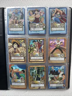 One Piece Carddass Hyper Battle 180-Card Lot 1999-2001 BANDAI Japan Vintage - Image 1
