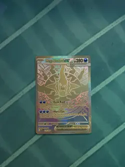 Pokemon TCG Gold Mega Darkrai EX MHR 120/084 Pitch Black New And Pack Fresh - Image 1