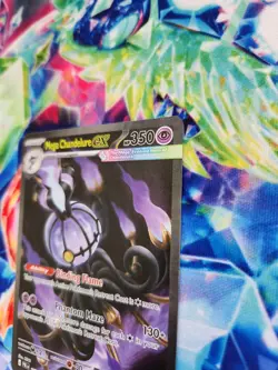 English Pokemon TCG Mega Chandelure ex Pitch Black SIR 115/084 NM - Image 3