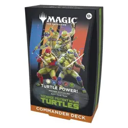 MTG - Magic Teenage Mutant Ninja Turtles - Turtle Power Commander Deck - FREE SH - Image 1