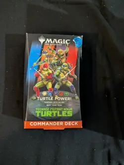 Magic: The Gathering Teenage Mutant Ninja Turtles Turtle Power Commander Deck - Image 1