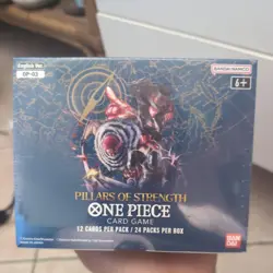 One Piece OP03 Box Eng Pillars of Strength Booster Box - English Sealed - Bandai - Image 1