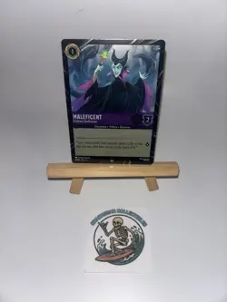 Disney Parks 2026 Lorcana Maleficent Attack Of The Vine 4/DIS EN 13 Promo Card - Image 1