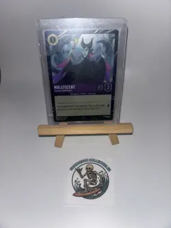 Disney Parks 2026 Lorcana Maleficent Attack Of The Vine 4/DIS EN 13 Promo Card - Image 2