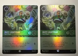 Buzz Lightyear Space Ranger 211/204 Epic Holo X2 Wilds Unknown Disney Lorcana NM - Image 1