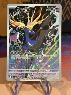 Xerneas 091/086 Pokemon TCG Chaos Rising Illustration Rare English (NM) - Image 1