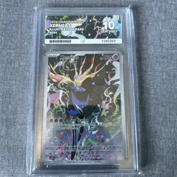 Pokemon TCG Xerneas 091/086 Chaos Rising Illustration Rare Ace 10 Perfect Subs - Image 1