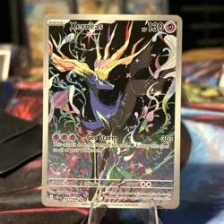 Xerneas 091/086 Illustration Rare ME04: Chaos Rising Pokemon TCG NM - Image 1