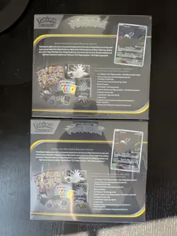 In Hand Pokemon Center Pitch Black ETB Elite Trainer Box Sealed X2 ✅ - Image 4