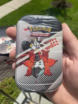 New! Unova 8 Mini Tin Display Factory Sealed Pokemon TCG Black Bolt White Flare - Image 5