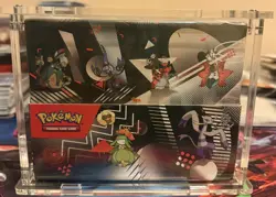 Pokemon TCG Black Bolt & White Flare Unova Mini Tin Sealed Display Case, 8 Tins - Image 1