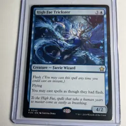 High Fae Trickster Foundations Regular Card #40 NM Condition MTG FDN - Image 2