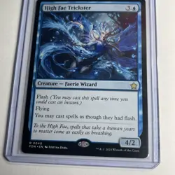 High Fae Trickster Foundations Regular Card #40 NM Condition MTG FDN - Image 3
