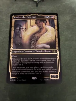 Evelyn, the Covetous (Gilded Foil) -Foil Near Mint MTG Streets of New Capenna - Image 1