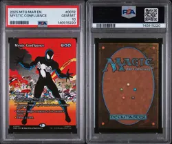 2025 MTG MARVEL'S SPIDER-MAN: SOURCE MAT #0012 MYSTIC CONFLUENCE PSA 10 - Image 3