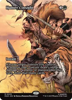 Hunter's Insight (Borderless) M Marvel Universe Eternal-Legal 35 NM - Image 1