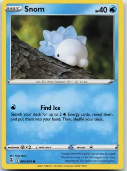 Snom 084/264 Fusion Strike Yuka Morii Pokemon LP - Image 1