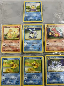 Pokemon Base Set Lot Of Cards - Image 1