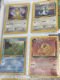 Big Lot Vintage Pokemon Cards/ Holos/Base Set Team Rocket 1995 - Image 2