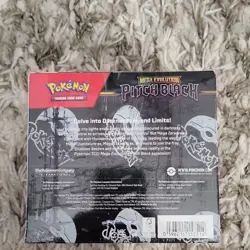 Pokemon TCG Mega Evolution Pitch Black Booster Box Sealed - Image 2