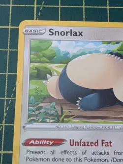 Snorlax 143/196 Rare Prize Pack Series Cards Pokemon NM - Image 2
