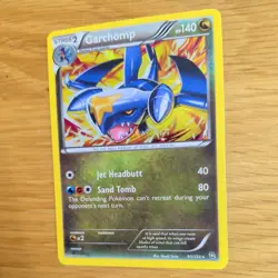 GARCHOMP 91/124 POKEMON CARD (DRAGONS EXALTED SET) CRACKED HOLO DECK EXCLUSIVE - Image 4