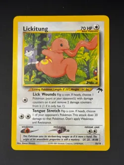 Pokemon TCG: Lickitung - Southern Islands Promo Rare 16/18 [NM] - Image 1