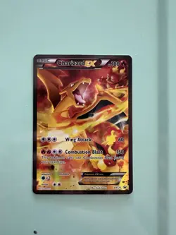 Pokemon TCG Charizard-EX XY Black Star Promos Holo Card 2016 XY121 - Image 1