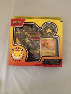 Pokemon Day 2026 Collection Box | Pikachu Promo + 3 Booster Packs | Sealed - Image 3