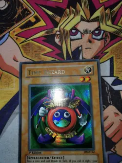 Time Wizard mrd-065 1st Edition (LP) Ultra Rare Yu-Gi-Oh! - Image 5