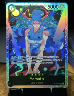 One Piece Card Game Yamato OP16-098 SR NM card - Image 1