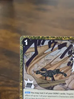 One Piece TCG - OP-14-096 Ground Death Rare English Holo Foil Card - Image 2
