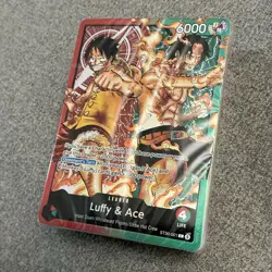 (No Box)(Only Starter Deck)One Piece Card Game ST30 ST30-001 Luffy & Ace Leader - Image 1
