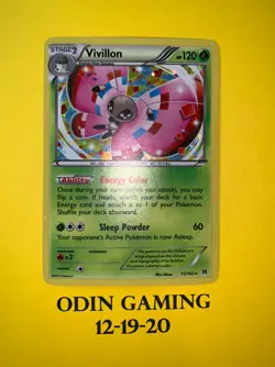 Vivillon 15/162 - Rare Holo Promo Pokemon Card - BREAKthrough Set - NM - Image 2