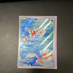 POKEMON TCG - Goldeen 087/084 - NM - Pitch Black - Illustration Rare - Image 1