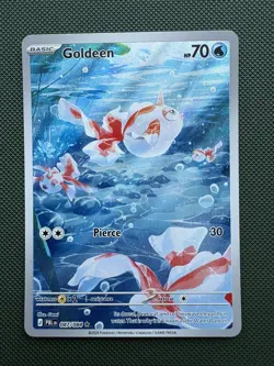 Pokemon TCG Goldeen Illustration Rare 087/084 Pitch Black - Image 3