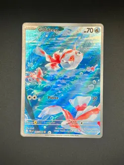 087/084 Goldeen - Illustration Rare - Pokemon TCG: Pitch Black - Near Mint/Mint - Image 1