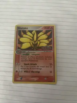 Pokemon TCG Ninetales 19/108 Power Keepers [HOLO] Card LP Condition - Image 2