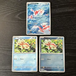 Pokemon TCG Goldeen 087/084 Pitch Black Illustration Rare Holofoil - Image 1