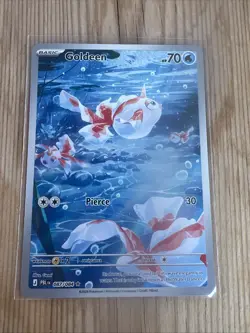 Pokemon TCG Pitch Black Goldeen 087/084 Illustration Rare IR Pack Fresh - Image 1