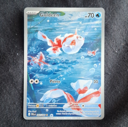 Pokemon TCG Goldeen 087/084 Pitch Black English IR Illustration Rare - Image 1