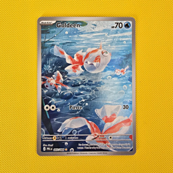 Goldeen 087/084 Pokemon Illustration Rare Pitch Black English Pokemon TCG - Image 1