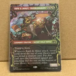 Raph & Mikey, Troublemakers (Showcase) [Teenage Mutant Ninja Turtles] Foil - Image 1