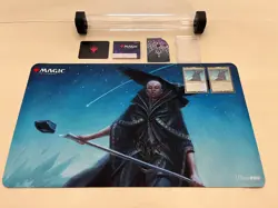 MtG: AFR: Sefris of the Hidden Ways incl. FOIL + CS Card, Playmat, Poster, NM - Image 1